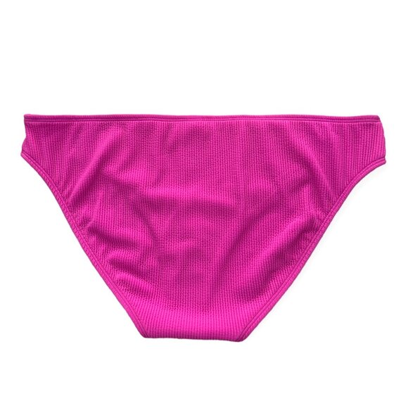 Salt+Cove Junior's Swimwear Hipster Bikini Bottoms Fuchsia Size XL - Picture 2 of 5